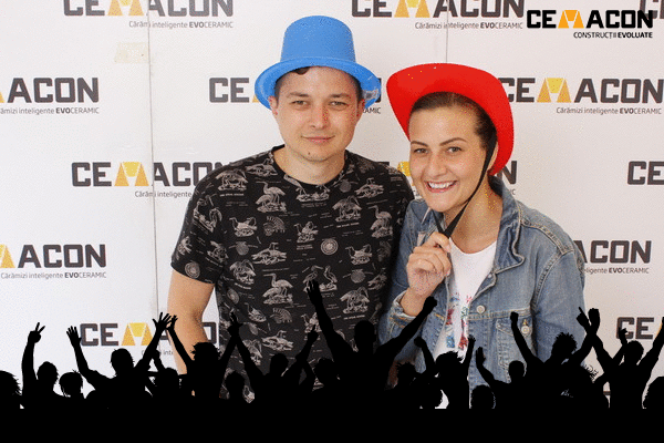 gif cu overlay animat - experiente cabina foto si photo booth pentru activari