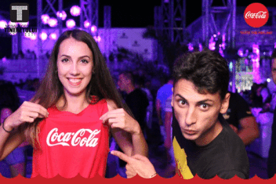 gif booth coca-cola